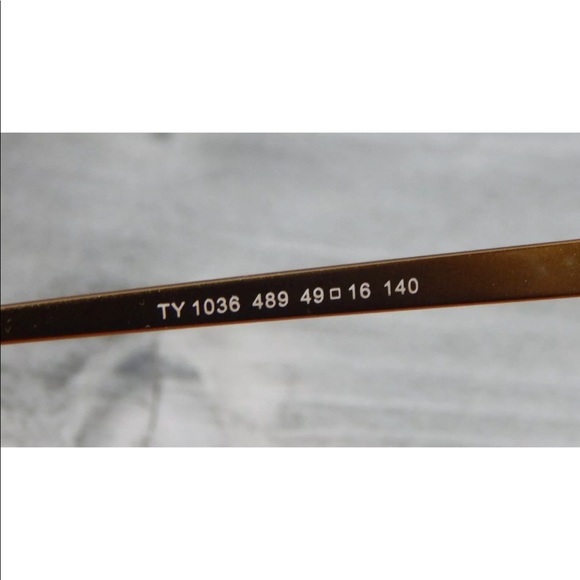 TORY BURCH TY1036 489 Metal Eyeglasses Frame *READ - Picture 8 of 8